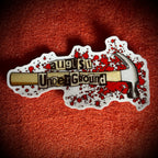 AU Hammer Reflective Sticker