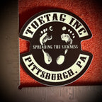 TOETAG Biker Logo Glow in the Dark Sticker