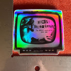 AU TV Holographic Sticker