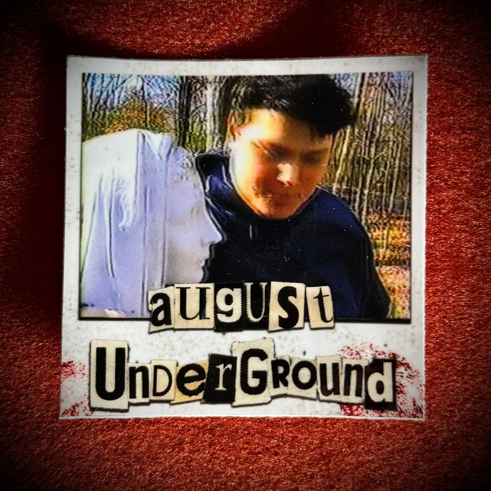August Underground Polaroid Sticker Set